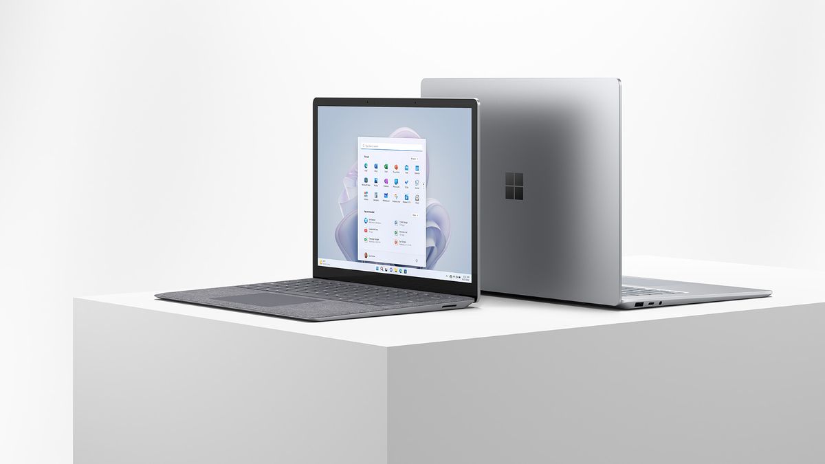 Surface Laptop 5 promotional images