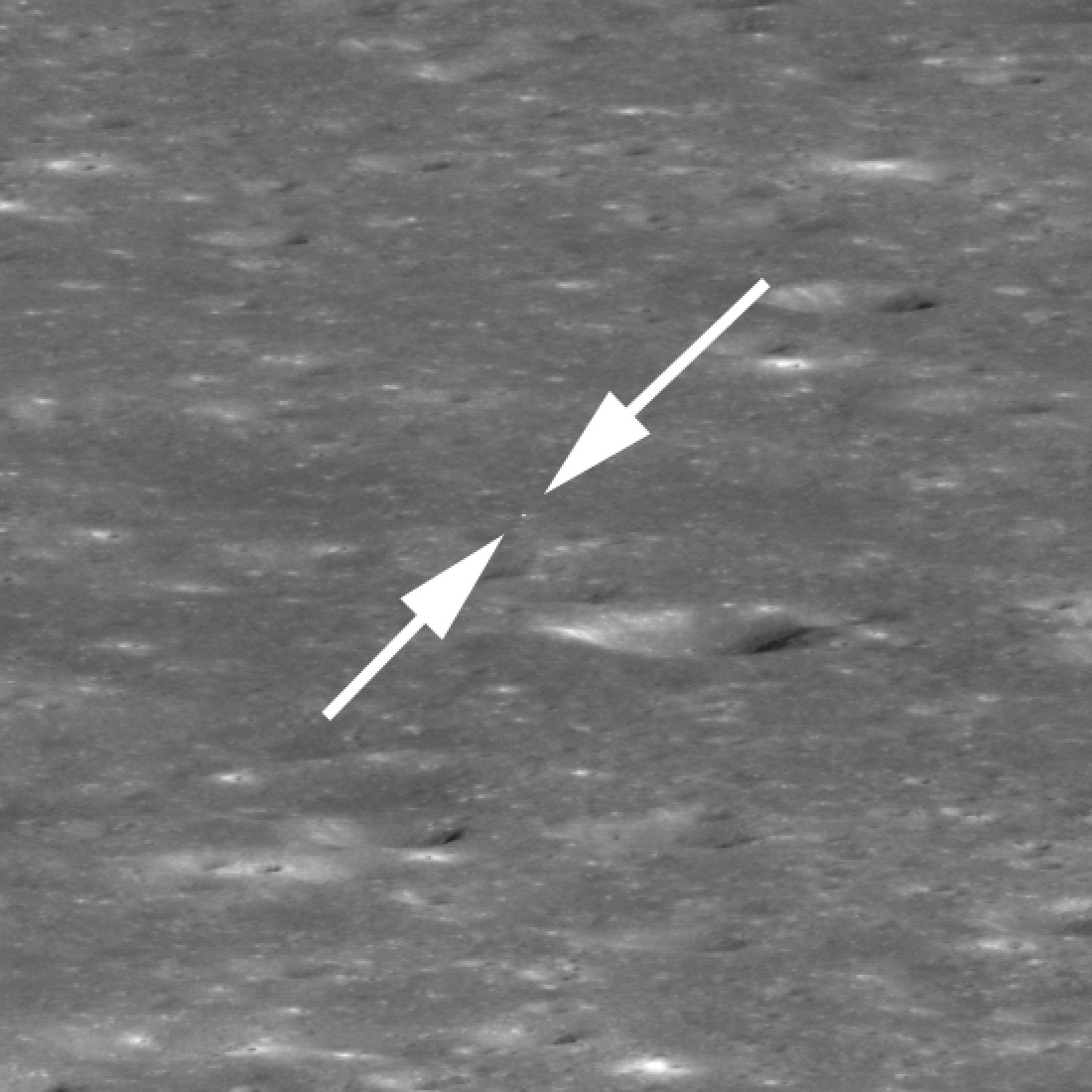 Nasa Probe Spots China S Chang E 4 Lander On Far Side Of The Moon Photo Space