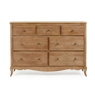 Giselle 7 Drawer Chest, Mango Wood