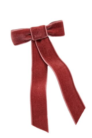 Jennifer Behr Velvet Bow Barrette