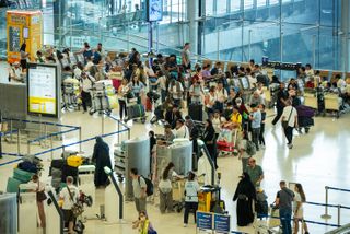 Passengers stranded at airport due to IT outage