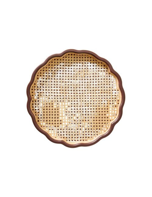 Cane Rattan Trays (Chocolate)