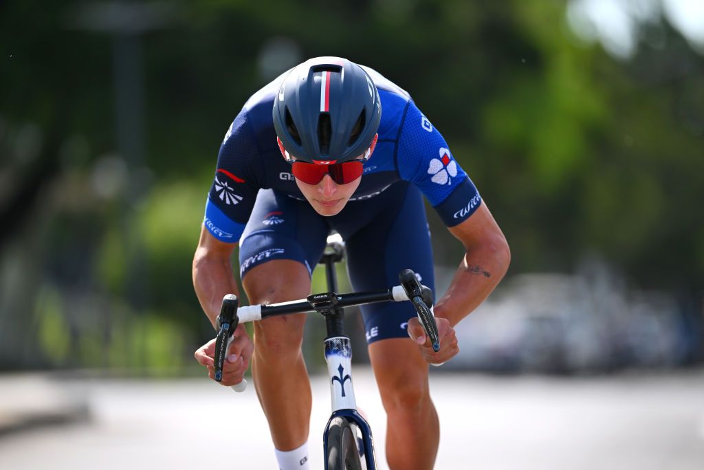 TORQUAY AUSTRALIA JANUARY 25 Laurence Pithie of New Zealand and Team GroupamaFDJ poses for a portrait during the 2nd Surf Coast Classic 2024 Mens Elite a 155km one day race from Lorne to Torquay on January 25 2024 in Torquay Australia Photo by Tim de WaeleGetty Images