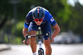 TORQUAY AUSTRALIA JANUARY 25 Laurence Pithie of New Zealand and Team GroupamaFDJ poses for a portrait during the 2nd Surf Coast Classic 2024 Mens Elite a 155km one day race from Lorne to Torquay on January 25 2024 in Torquay Australia Photo by Tim de WaeleGetty Images