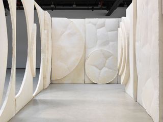 'Moun Room' structured to a moon-like landscape