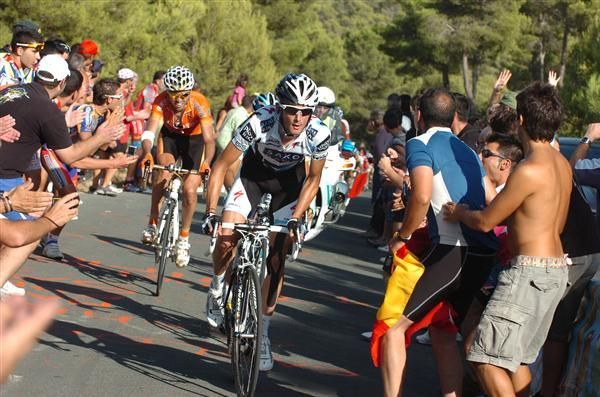 Frank Schleck (Saxo Bank) pushes on