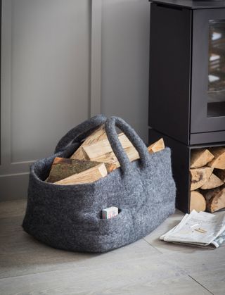 Southwold Basket Dark Grey