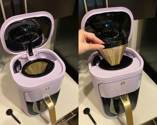 beautiful by drew barrymore coffee machine tutorial español