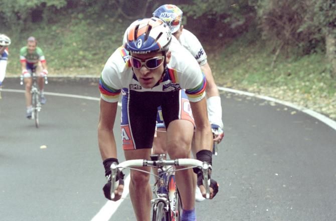 World Cup leader and eventual winner Michele Bartoli
