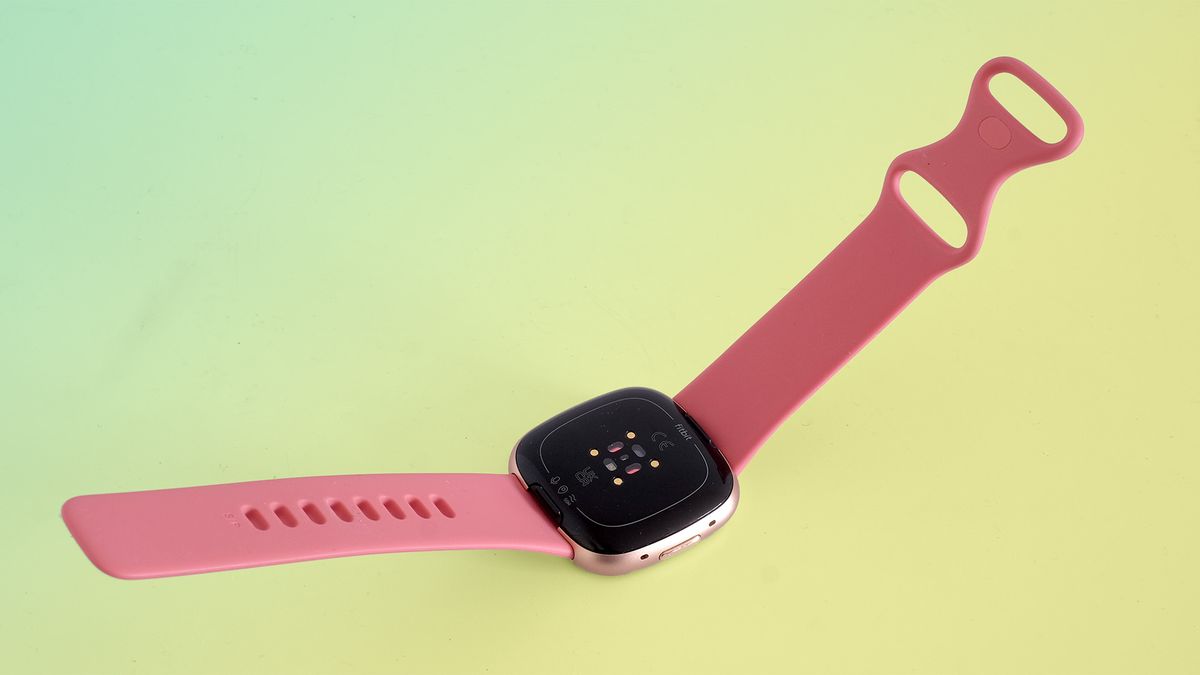 Fitbit Versa 4 on wrist