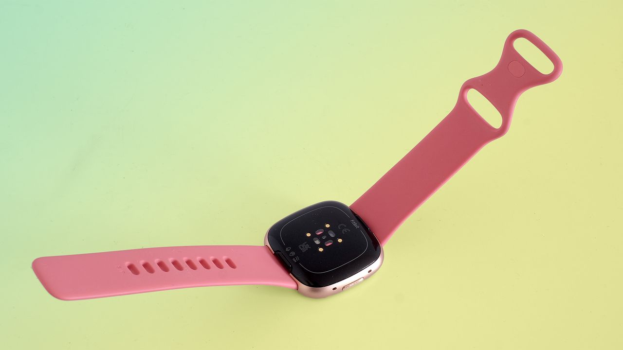 Fitbit Versa 4 on wrist