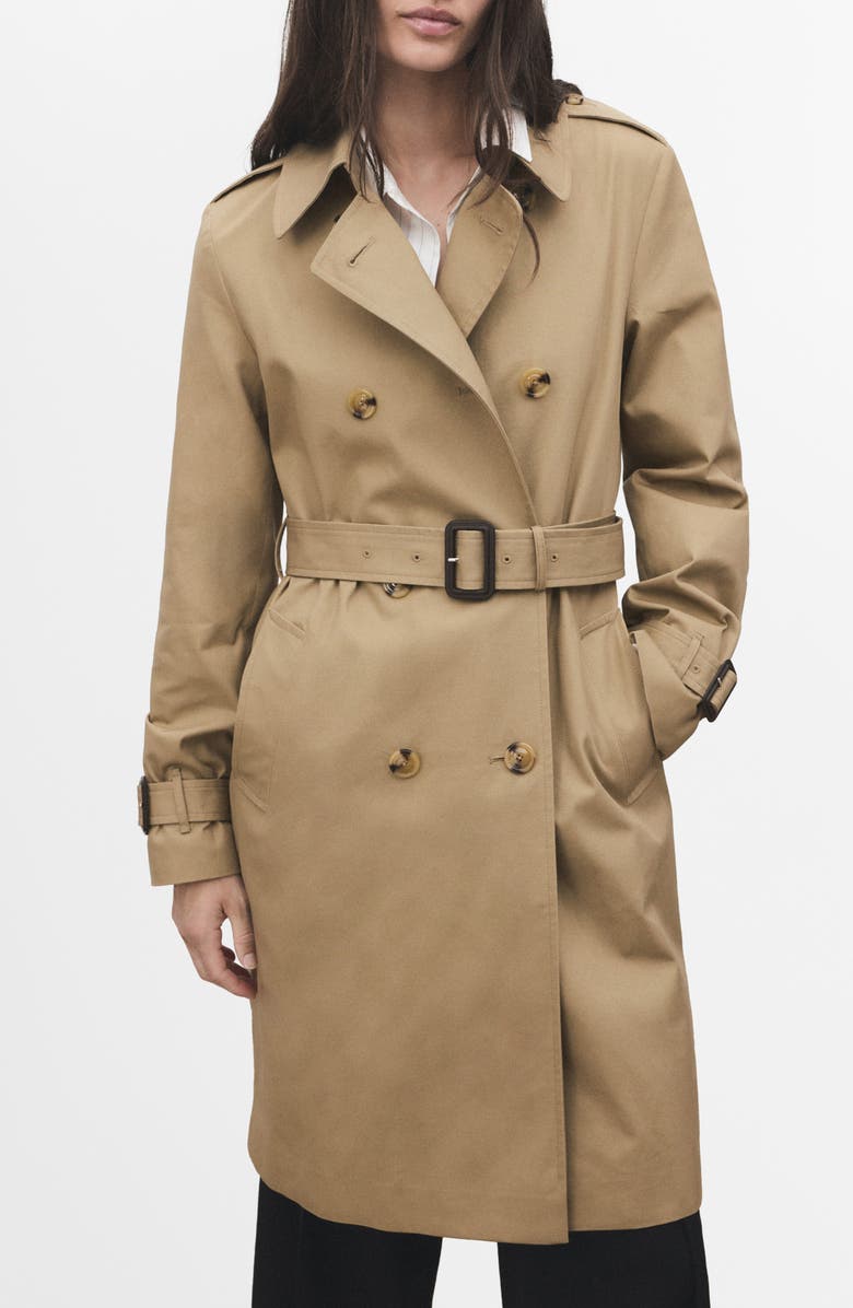 Classic Belted Trench Coat