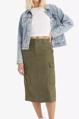 Cargo Midi Skirt 