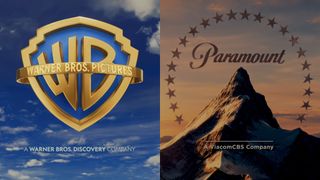 The Warner Bros. Pictures logo and Paramount Pictures logo are aligned.