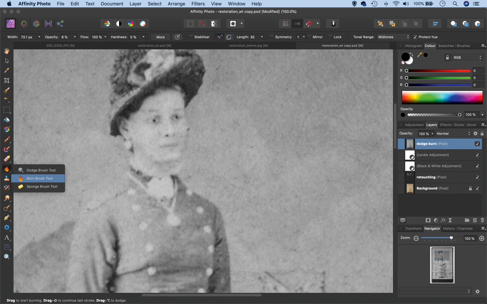 Restore old family portraits in Affinity Photo Digital Camera World