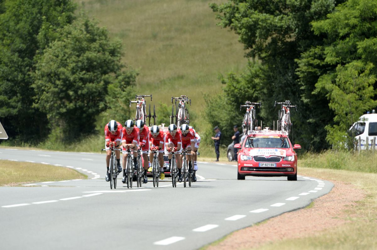 Pro Continental squad Cofidis get in formation