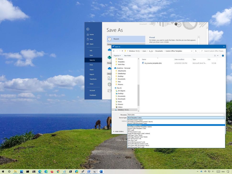 How to create custom Microsoft Word templates in Office Windows Central How to create custom Microsoft Word templates in Office Windows Central