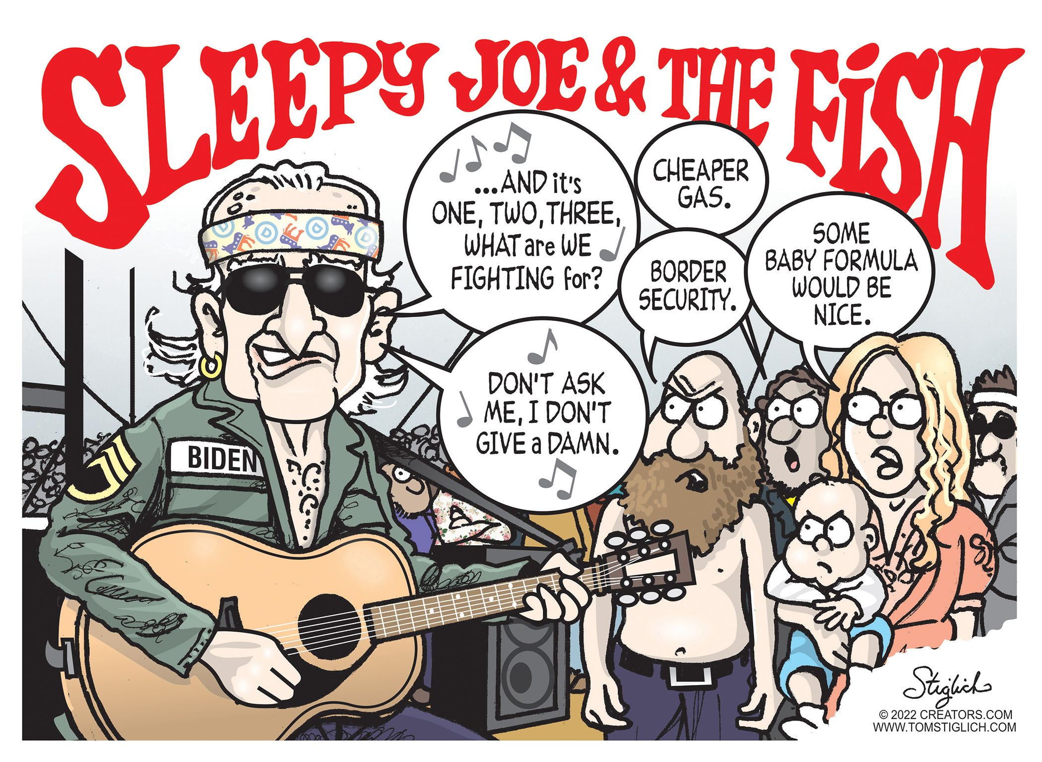 Sleepy Joe and the Fish | The Week