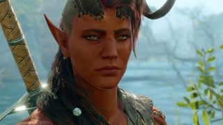 Karlach has expressive eyes