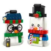 Snowman Ornaments | View at Lego-Price: - Ages: - Pieces: - Minifigures: - Item Number: 