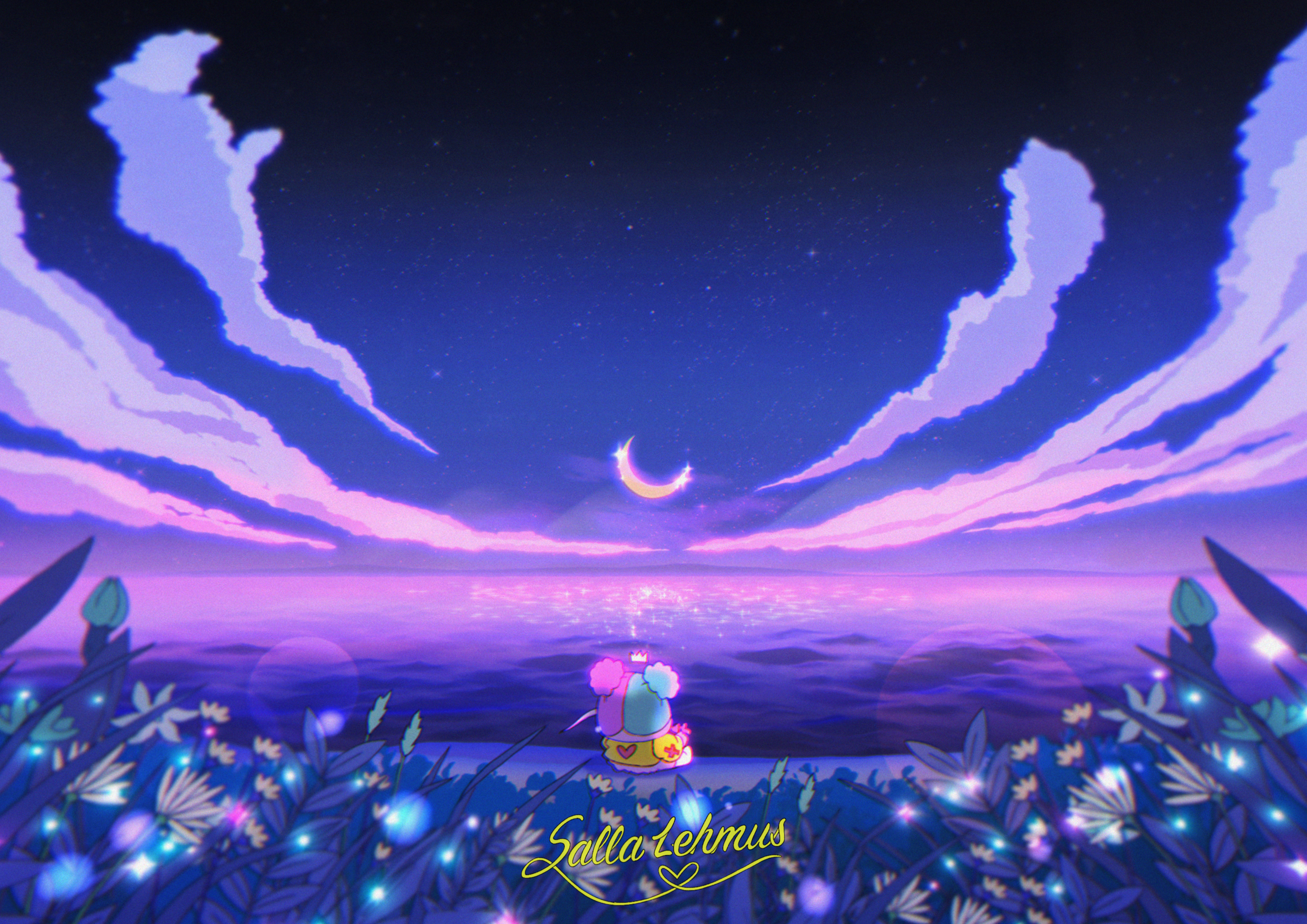 Salla Lehmus Snugglin character art for Highrise