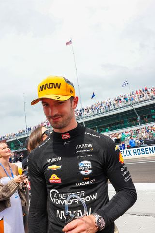 Alexander Rossi at the Indy 500.