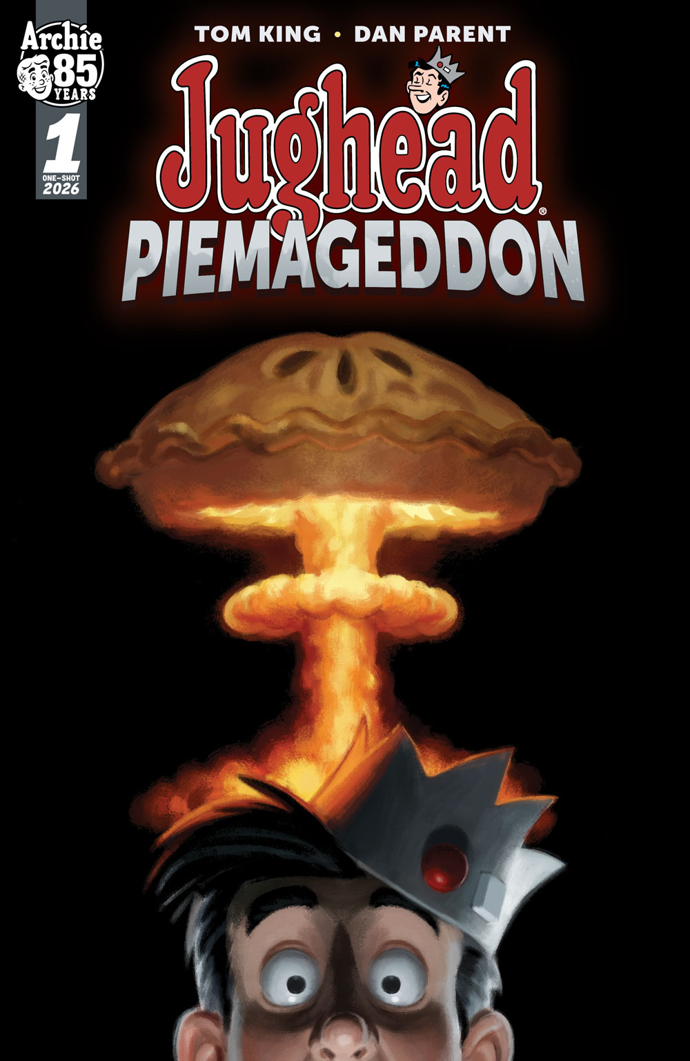 Archie Comics cover for Jughead: Piemageddon from Greg Smallwood