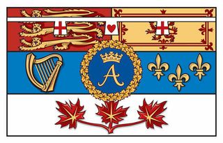 Princess Anne's Canadian Flag