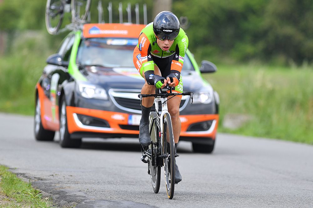 Wout Van Aert beat Tony Martin by two seconds