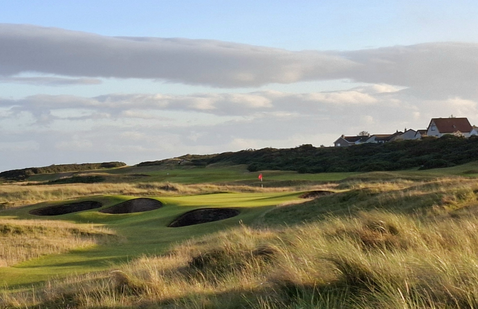 The par-3 13th at Royal Dornoch