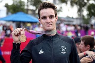 Gold medallist Samuel Gaze (New Zealand)