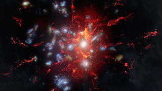 An illustration of molecular gas around the protocluster core SPT2349-56
