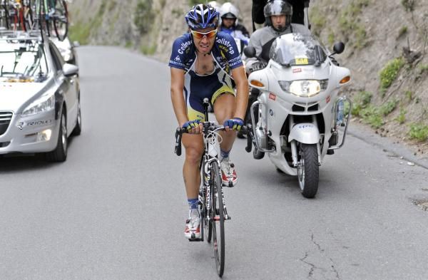 Thomas De Gendt (Vacansoleil-DCM Pro Cycling Team) climbs toward a stage win