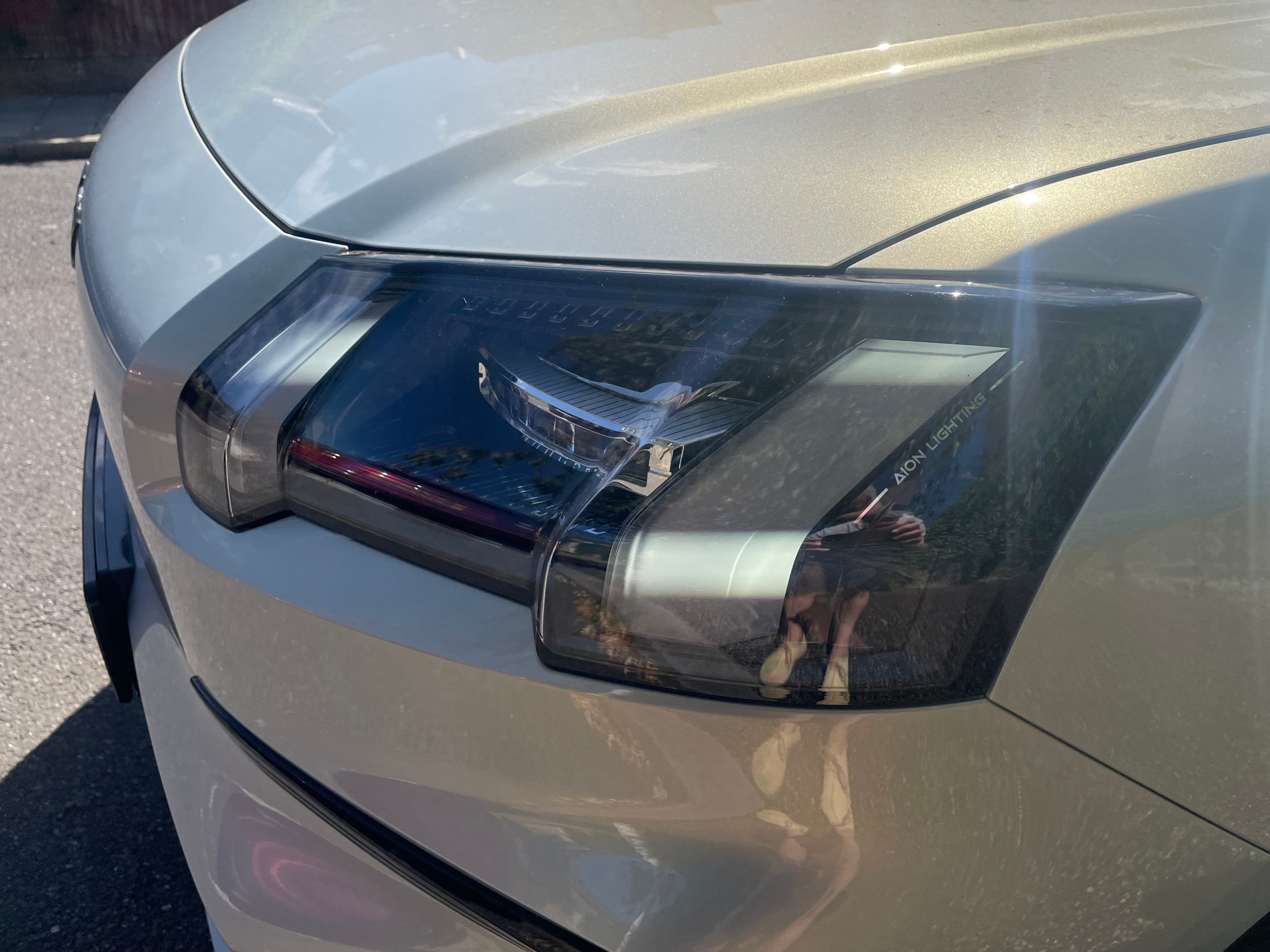 Aion V headlight detail