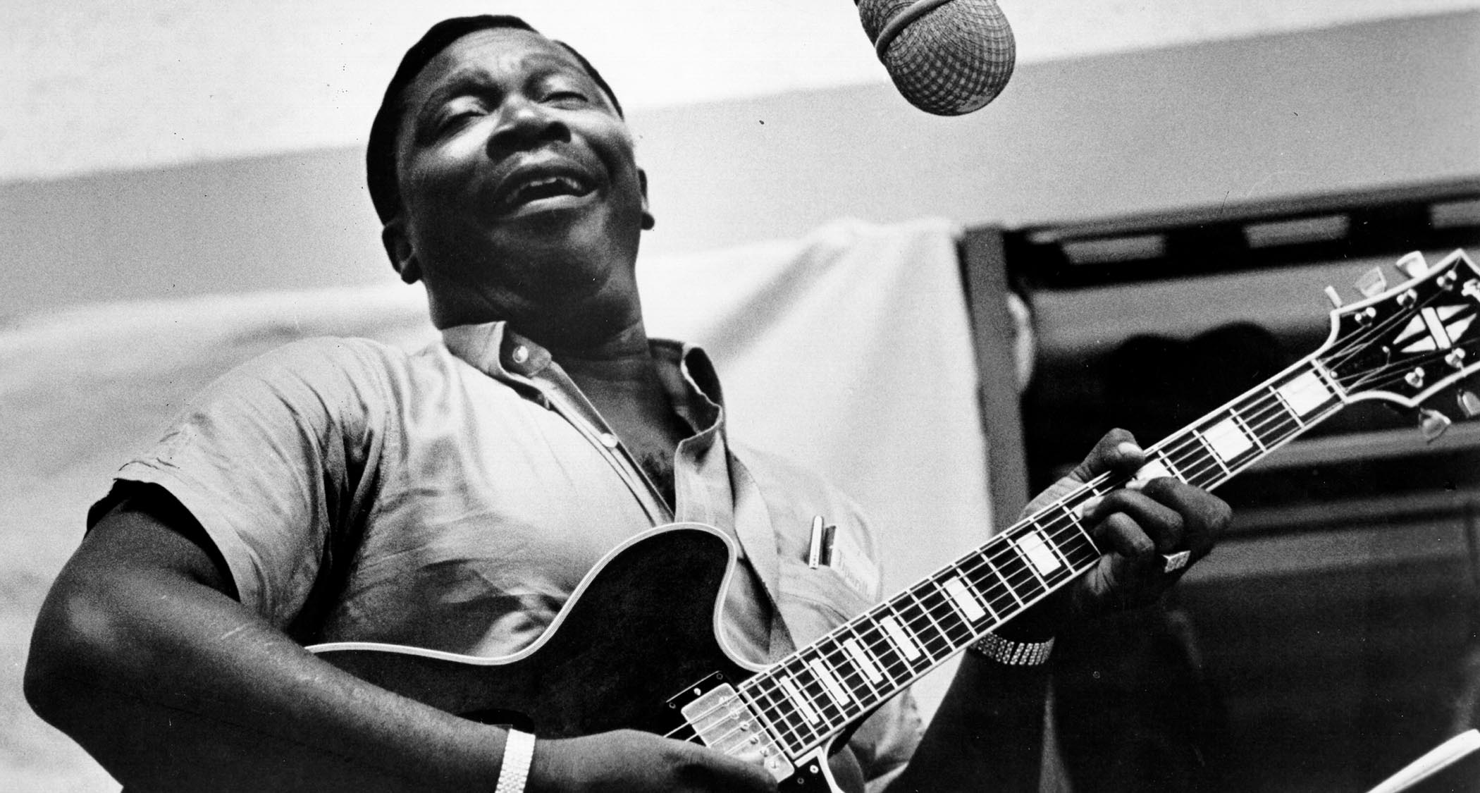 B.B. King records in 1963