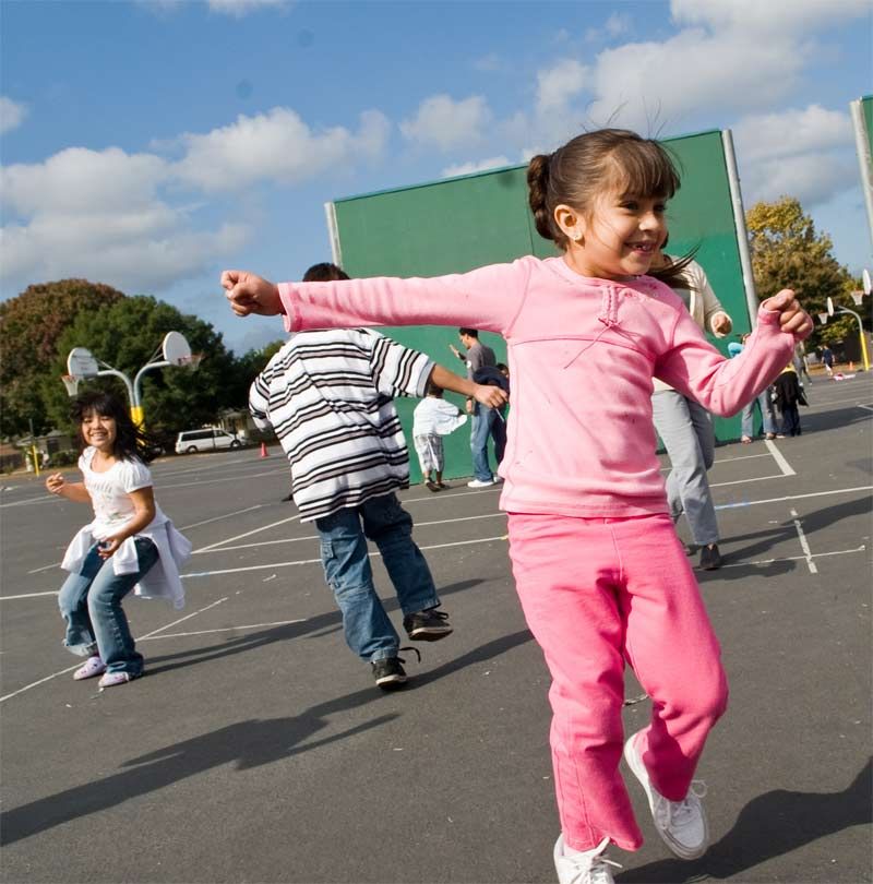 kids playing at recess