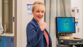 Wendi McLeondon-Covey as Joyce on St. Denis Medical.