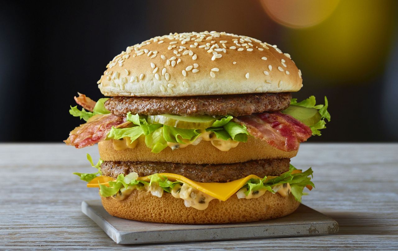 McDonald&#039;s big mac bacon