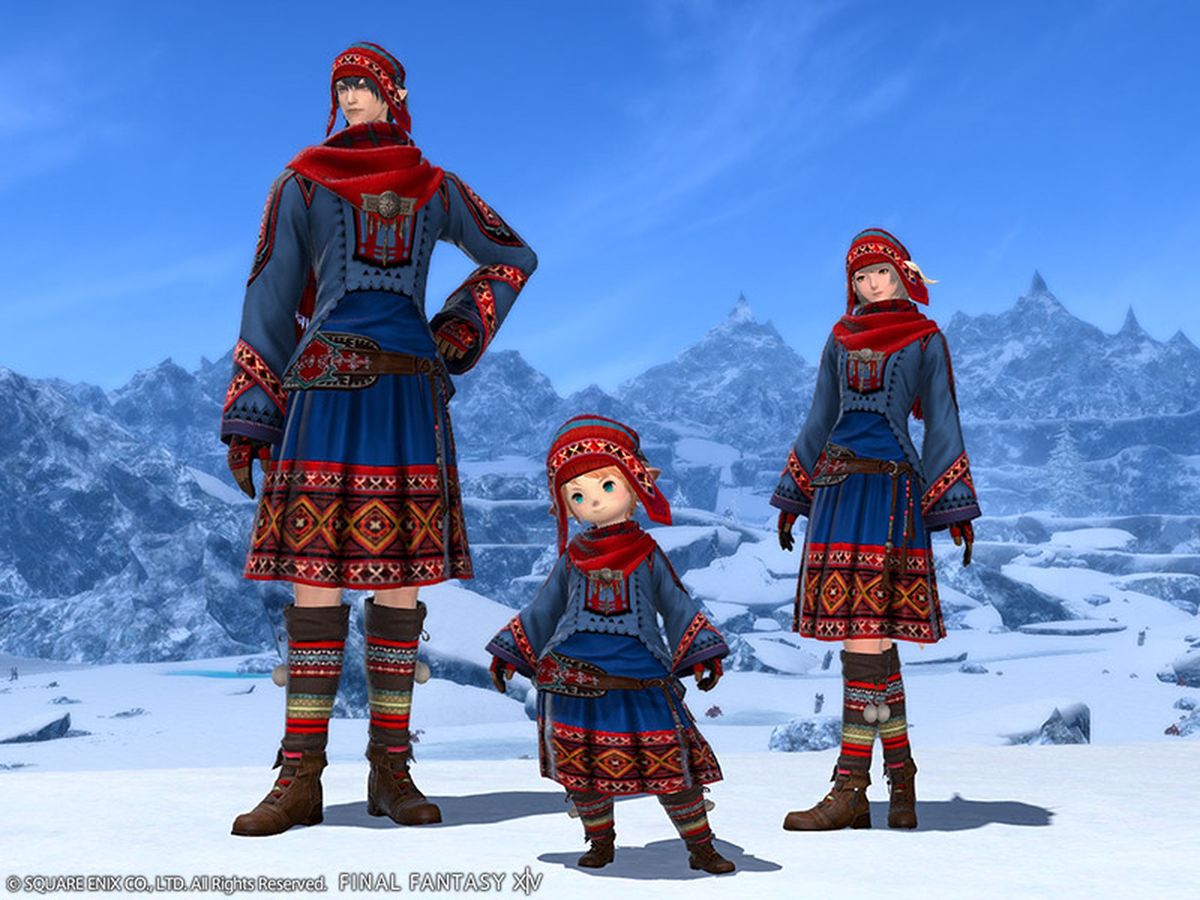 Final Fantasy 14 Far Northern Attire DLC