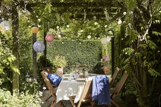 Pergola ideas with lights from lights4fun