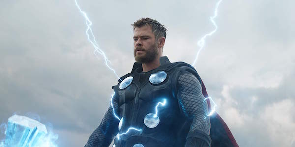 Chris Hemsworth as Thor in Avengers: Endgame