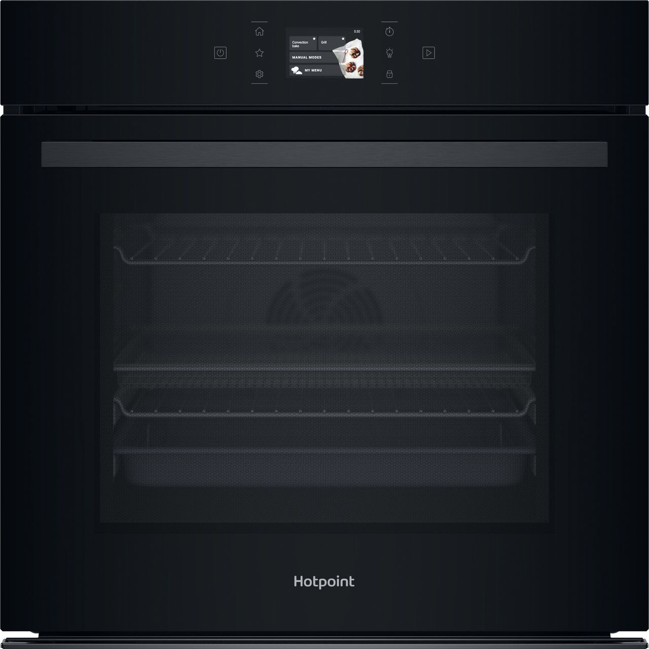 Hotpoint Class 8 Hoi98pt2sbuk Built in Electric Single Oven With Pyrolytic Cleaning - Black - A+ Rated