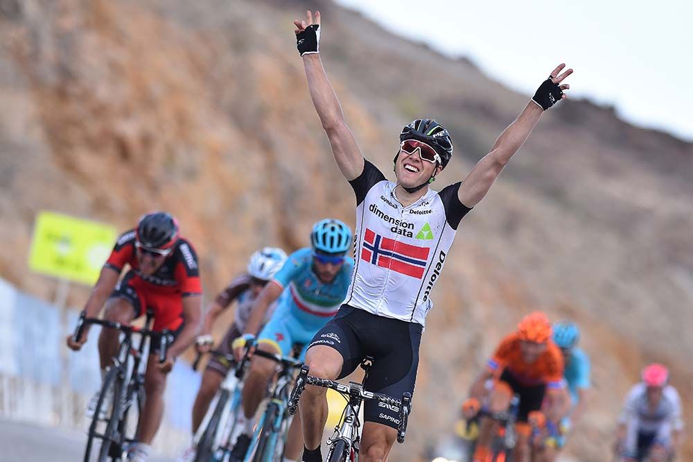Edvald Boasson (Dimension Data) made a huge effort to win