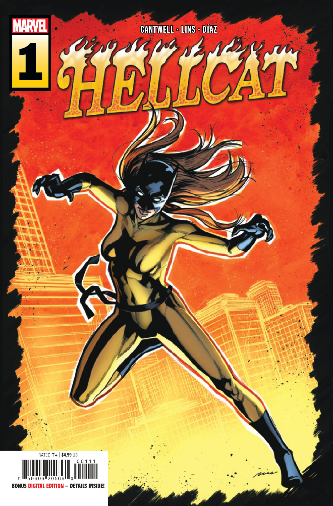 Hellcat #1 interior art