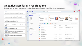 New OneDrive app for Microsoft Teams