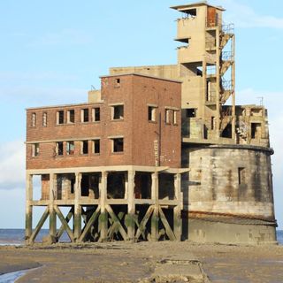 centuries-old sea fort in kent