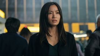 Cate with a worried look on her face in Monarch: Legacy of Monsters season 2 episode 6