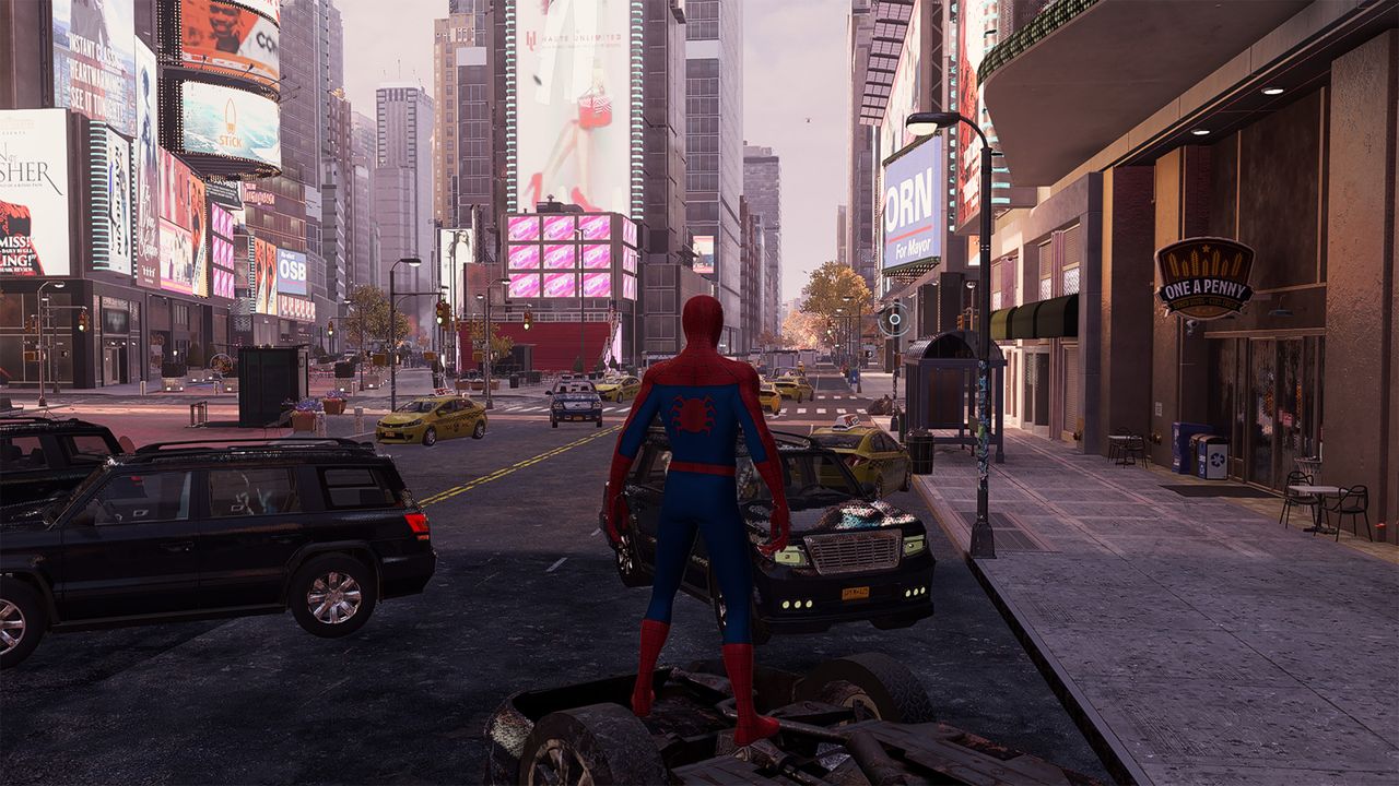 Spider-Man Remastered settings quality comparison