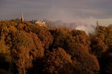 Highgate Church viewed from Hamstead Heath