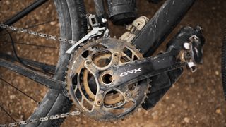 Shimano GRX RX820 12-speed mechanical front double chainset